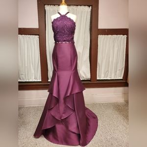 Purple Strappy Back Mermaid